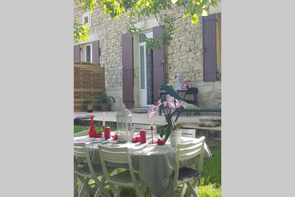 Gite Les Longeres Montazeau Exterior photo