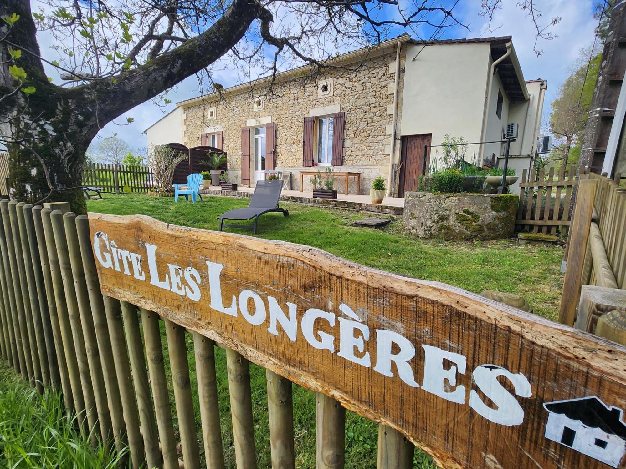 Gite Les Longeres Montazeau Exterior photo
